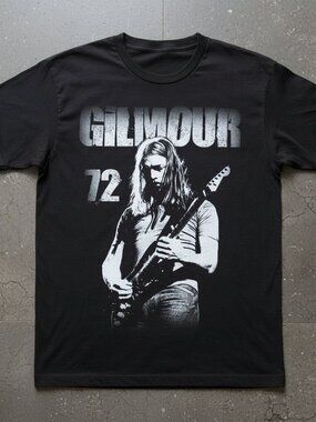Rock Guitarist Silhouette Graphic T-Shirt | Red White Blue Bold Streetwear Tee